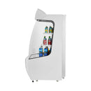 Heavy-Duty 12 Cu.Ft 2-Tier Open-Air Industrial Display Merchandiser Cooler (SAK14832) by SAKSBY WHOLESALE