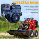 Heavy-Duty 13.5HP Mini Gas Skid Steer Loader With Wide Bucket (SAK69105) by SAKSBY WHOLESALE
