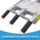Heavy-Duty 1500LB 7.5FT Folding Aluminum Loading Ramps Set (SAK30158) by SAKSBY WHOLESALE
