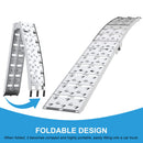Heavy-Duty 1500LB 7.5FT Folding Aluminum Loading Ramps Set (SAK30158) by SAKSBY WHOLESALE