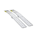 Heavy-Duty 1500LB 7.5FT Folding Aluminum Loading Ramps Set (SAK30158) by SAKSBY WHOLESALE