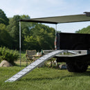 Heavy-Duty 1500LB 7.5FT Folding Aluminum Loading Ramps Set (SAK30158) by SAKSBY WHOLESALE