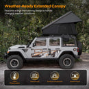 Trailora Altitude Heavy-Duty Hard-Shell Rooftop Tent With Ladder [2-3 Person] (SAK93120)