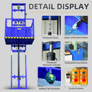 Heavy-Duty 2200 LBS Electric Hydraulic Lift Platform With Anti-Fall (SAK19456) by SAKSBY WHOLESALE