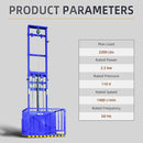 Heavy-Duty 2200 LBS Electric Hydraulic Lift Platform With Anti-Fall (SAK19456)