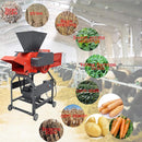 Heavy-Duty 220V 2.2KW 6-Blade Hay Cutter Pulverizer With Conveyor (SAK14368)