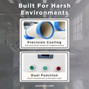 Heavy-Duty 220V Portable 29K BTU Outdoor Industrial Spot Cooler Air Conditioner (SAK18736) by SAKSBY WHOLESALE
