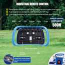 Heavy-Duty 224CC Remote-Controlled Lawn Mower With 21-Inch Deck & Industrial Remote (SAK90831) by SAKSBY WHOLESALE