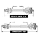 Heavy-Duty 30-Inch 3-Point PTO Stump Grinder For 40-100HP Tractors [PTO Shaft Included] (SAK47092)