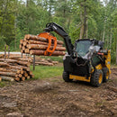 Heavy-Duty 360-Degree Rotating Log Grapple Skid Steer Attachment (SAK43867) by SAKSBY WHOLESALE