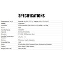 Heavy-Duty 377-Gallon Stainless Steel Nitrogen Dry Cabinet [1-60% RH] (SAK48625) by SAKSBY WHOLESALE