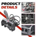 Heavy-Duty 41-Inch Mini Snow Blower Skid Steer Attachment (SAK47692)