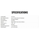 Heavy-Duty 42-Inch Articulating Brush Cutter Skid Steer Attachment (SAK17062)