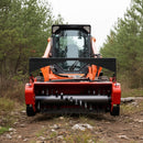 Heavy-Duty 46-Inch Drum Forestry Skid Steer Mulcher Attachment (SAK30495) by SAKSBY WHOLESALE
