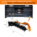 Heavy-Duty 48-Inch Skid Steer Attachment Trencher With Auger (SAK16842) by SAKSBY WHOLESALE