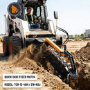 Heavy-Duty 48-Inch Skid Steer Attachment Trencher With Auger (SAK16842) by SAKSBY WHOLESALE