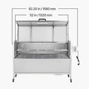 Heavy-Duty Spit Roaster Rotisserie BBQ Grill For Pig, Lamb And Chicken (SAK59286) by SAKSBY WHOLESALE
