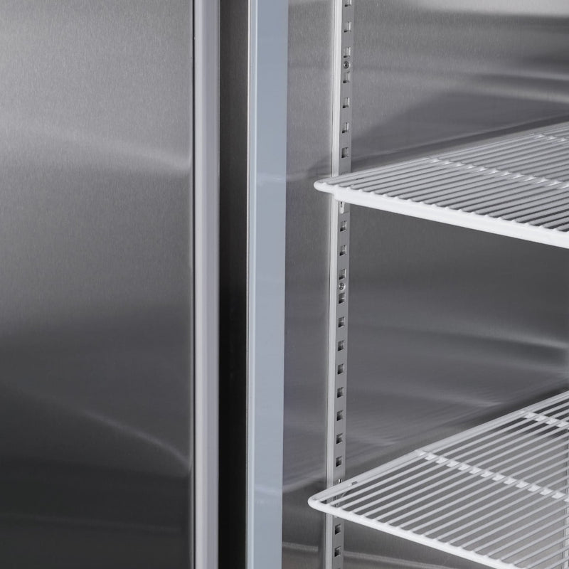 Heavy Duty 54" Stainless Steel 2-Door Reach-In Upright Commercial Freezer (SAK66598)