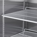 Heavy-Duty 54" Stainless Steel 2-Door Reach-In Upright Commercial Freezer (SAK66598)