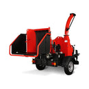 Heavy-Duty 7-Inch 750CC 25HP Hydraulic Feed Towable Electric Start Wood Chipper (SAK27190) by SAKSBY WHOLESALE