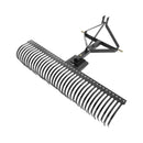 Heavy-Duty 72-Inch 3-Point Tow Behind Tractor Dethatcher Attachment With Steel Tines (SAK79426) by SAKSBY WHOLESALE