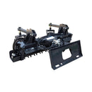 Heavy-Duty 72-Inch Industrial Soil Power Rake Skid Steer Attachment (SAK63905)
