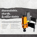 Heavy-Duty 750 FT-LB Hydraulic Skid Steer Pile Hammer Attachment (SAK59134)