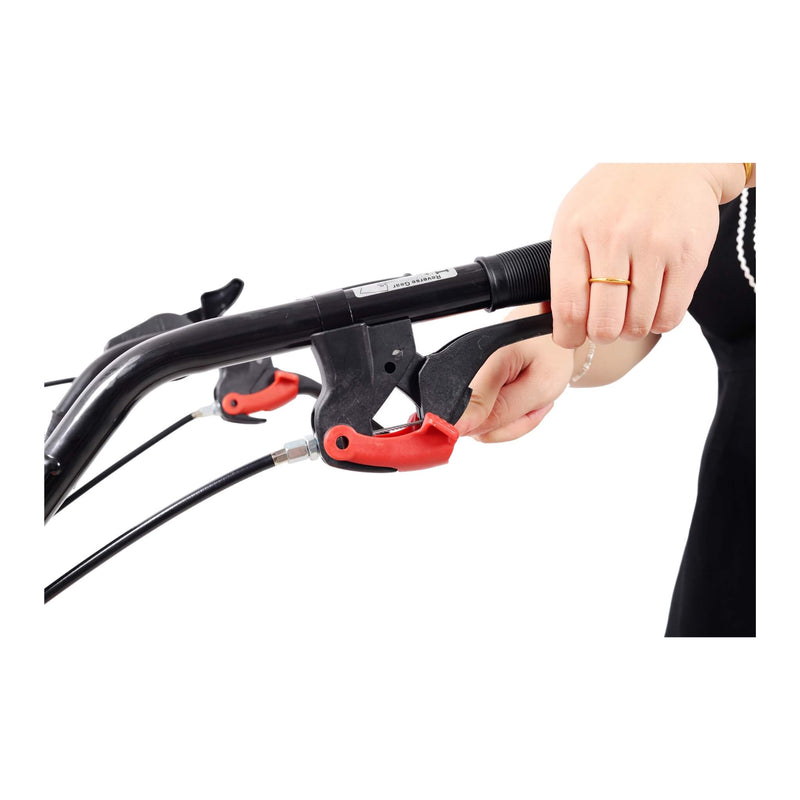 Heavy-Duty 7HP 212CC Rear Tine Power Tiller Gas Engine Garden Cultivator, 20 Inch (SAK83179)