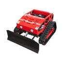 Heavy-Duty 9HP Commercial Remote-Controlled Oil-Electric Hybrid Track Drive With Plow (SAK76425) by SAKSBY WHOLESALE