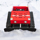 Heavy-Duty 9HP Commercial Remote-Controlled Oil-Electric Hybrid Track Drive With Plow (SAK76425) by SAKSBY WHOLESALE