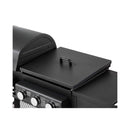 Castelle Flame Heavy-Duty All-In-One Outdoor 5-Burner 56K BTU Liquid Propane Grill (SAK57124)
