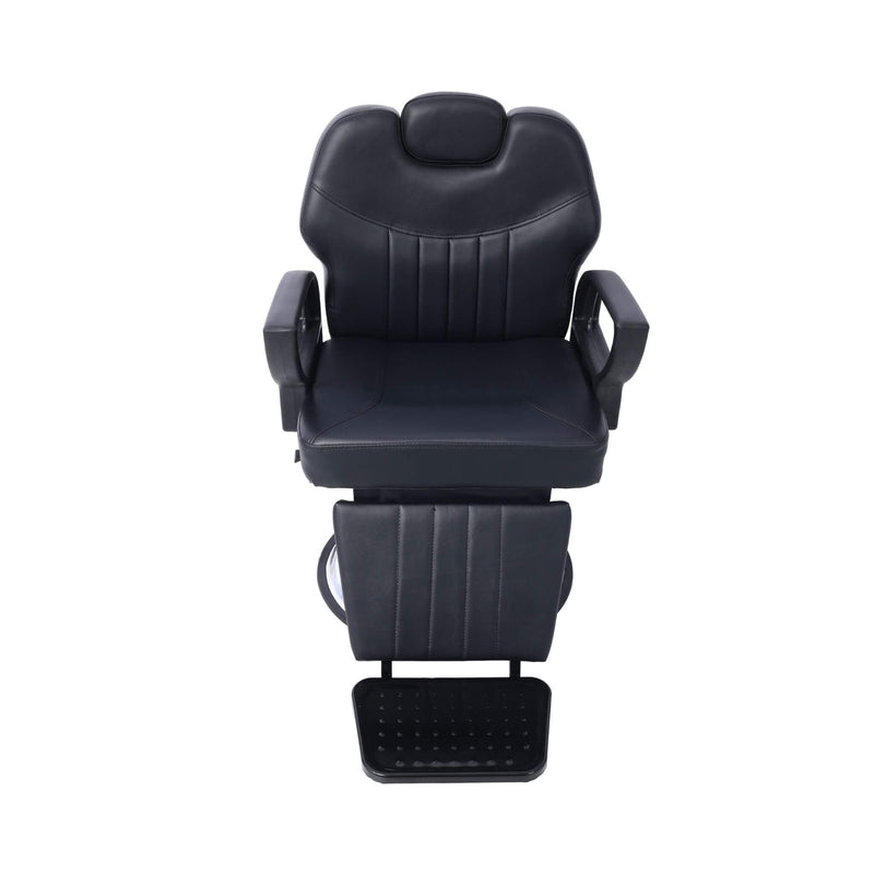 Heavy-Duty All-Purpose Extra Wide PU Leather Hydraulic Reclining Barber Chair (SAK74613)