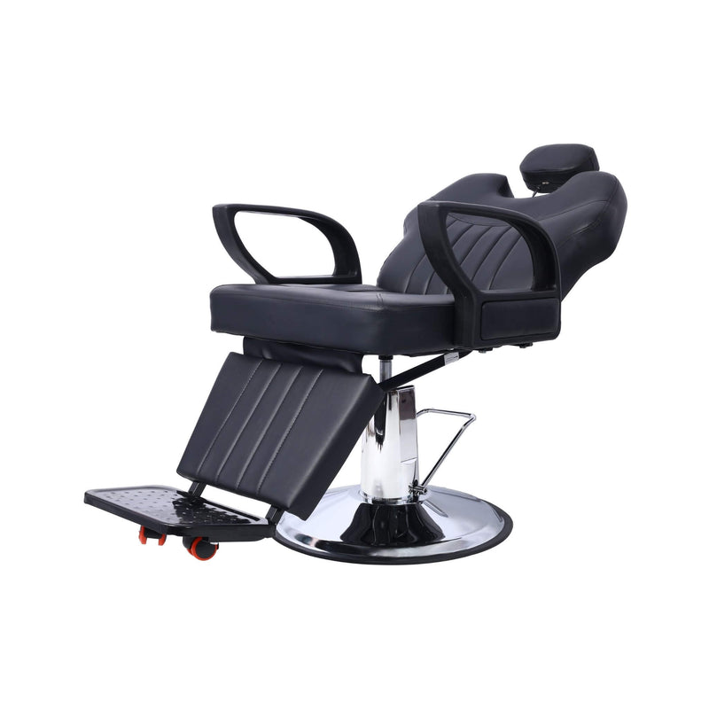 Heavy-Duty All-Purpose Extra Wide PU Leather Hydraulic Reclining Barber Chair (SAK74613)