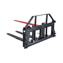 Heavy-Duty Commercial Pallet Fork Frame Hay Attachment (SAK34851)