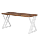 Heavy-Duty Computer Desk, 55" Simple Study Desk Writing Table