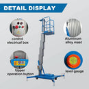 Heavy-Duty Electric Hydraulic Aluminum Mobile Man Lift (SAK20587) by SAKSBY WHOLESALE
