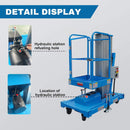 Heavy-Duty Electric Hydraulic Aluminum Mobile Man Lift (SAK20587) by SAKSBY WHOLESALE