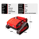 Heavy-Duty Industrial Remote-Controlled Lawn Mower With Adjustable Cutting Height (SAK71239) by SAKSBY WHOLESALE