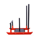 Rovix Heavy-Duty Iron Weight Strength Fitness Training Sled For Muscle Building (SAK36721)