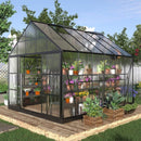 [10X12FT] Heavy-Duty Outdoor Walk-In Polycarbonate Patio Greenhouse With Sliding Doors & Vents (SAK92846) by SAKSBY WHOLESALE