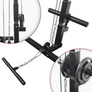 Rovix Heavy-Duty 1000LBS Professional Multi-Function Adjustable Power Cage Rack (SAK98149)