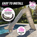 Heavy-Duty Commercial Reinforced Leak-Proof Waterslide With Handrails (SAK93157) by SAKSBY WHOLESALE