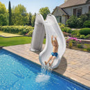 Heavy-Duty Commercial Reinforced Leak-Proof Waterslide With Handrails (SAK93157) by SAKSBY WHOLESALE