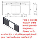 Heavy-Duty Rotary Rock Picker Skid Steer Attachment With 30-Inch Drum (SAK72651)