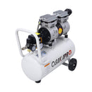 Heavy Duty 1.5/2.5HP Silent Oil-Free Portable Air Compressor With Wheels And Auto Drain (SAK53462)