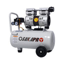 Heavy Duty 1.5/2.5HP Silent Oil-Free Portable Air Compressor With Wheels And Auto Drain (SAK53462)