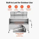 Heavy-Duty Spit Roaster Rotisserie BBQ Grill For Pig, Lamb And Chicken (SAK59286) by SAKSBY WHOLESALE