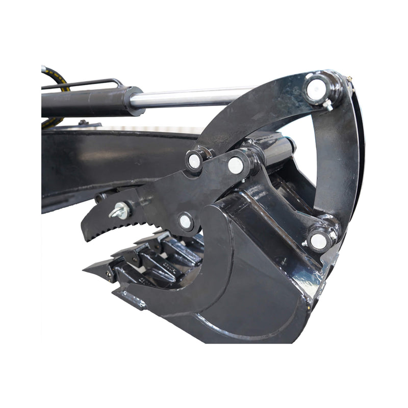 Heavy-Duty Universal Skid Steer Backhoe Digger Bucket Attachment With Universal Quick Attach Plate (SAK26714)