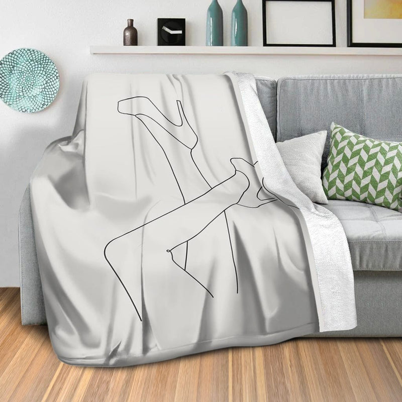 Heels In The Air B Blanket