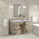 James Martin Lorelai 48" Single Bathroom Vanity, Whitewashed Oak